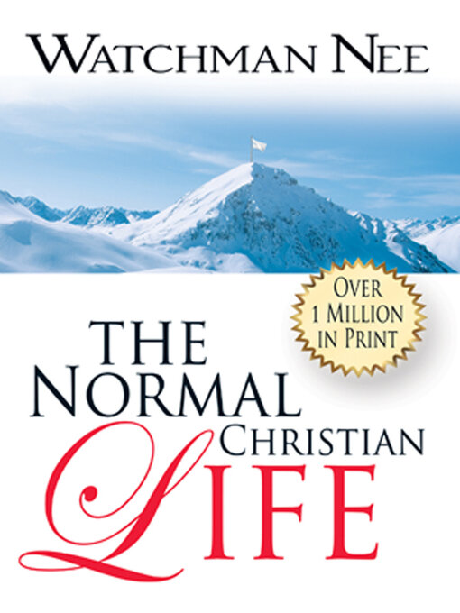 Title details for The Normal Christian Life by Watchman Nee - Wait list